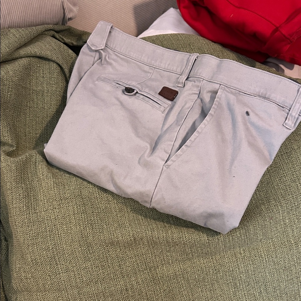 Jachs Men's Light Gray Chinos